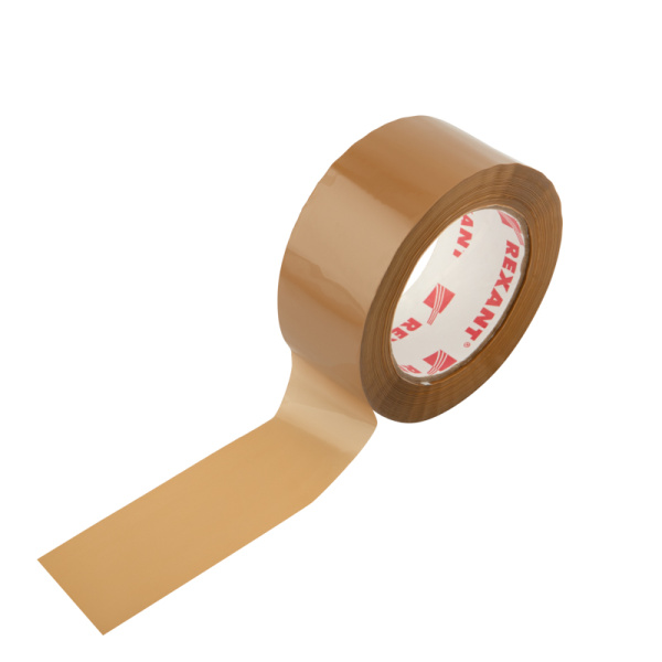 Скотч упаковочный 48мм x 150м., 50мкм, коричневый Rexant 09-4214