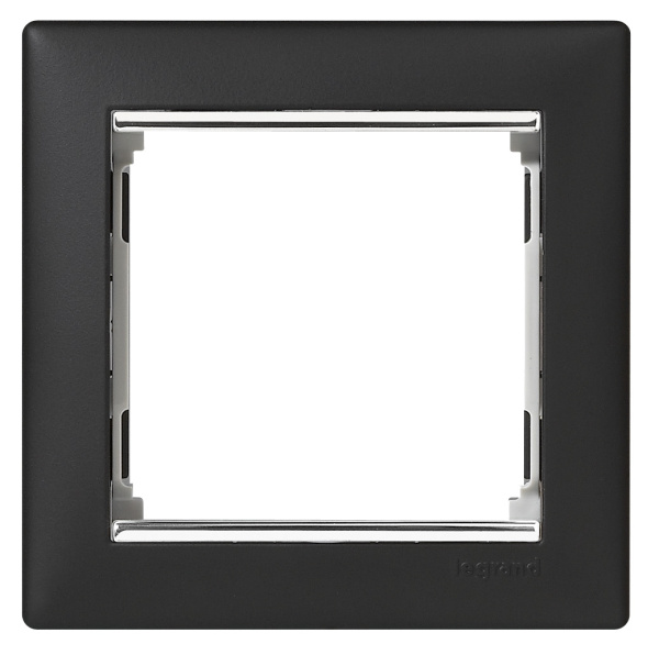 Купить Legrand Valena Ноктюрн/Серебро Рамка 1-ая 770391