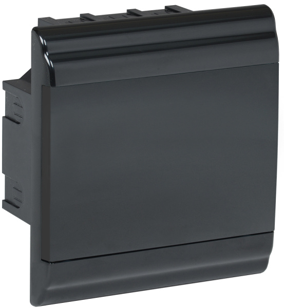 IEK PRIME Корпус пластиковый встраиваемый ЩРВ-П-6 черный IP41