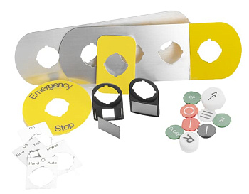 ABB Колпачок с текстом для кнопок с подсветкой и ламп KTC1-9020 1SFA616901R9020