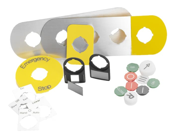 ABB Колпачок с текстом для кнопок с подсветкой и ламп KTC1-9020 1SFA616901R9020