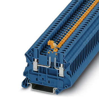 Phoenix Contact Клеммы с ножевыми размыкателями UT 2,5-MT BU 3046553