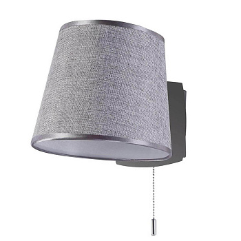 Maytoni Modern Bergamo Черный и Хром Бра 1xE27 60W MOD613WL-01B