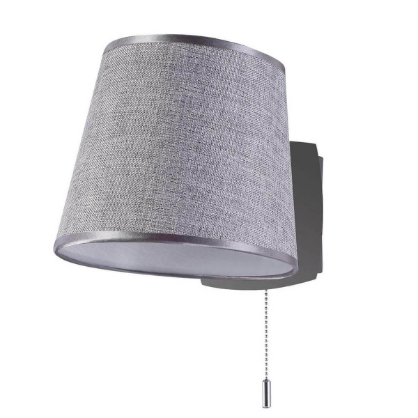 Maytoni Modern Bergamo Черный и Хром Бра 1xE27 60W MOD613WL-01B