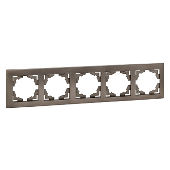 EKF PROxima Валенсия Рамка 5-местная графит