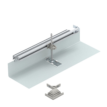 OBO Bettermann Комплект для ответвления канала OKA-G/W 200 мм направо (сталь, 40-150 мм) 7423970