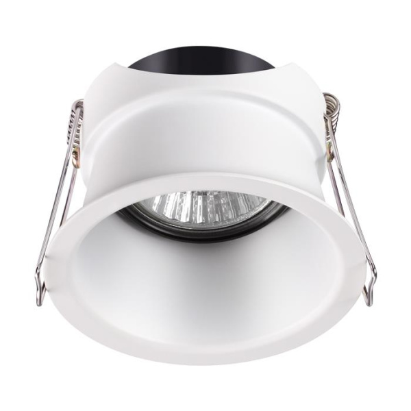 Novotech Светильник встраиваемый 370446 IP20 GU10 50W 220V BUTT белый