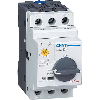 CHINT Авт. выкл. защиты двигателя NS2-32H 20-25A с поворотной ручкой (R)