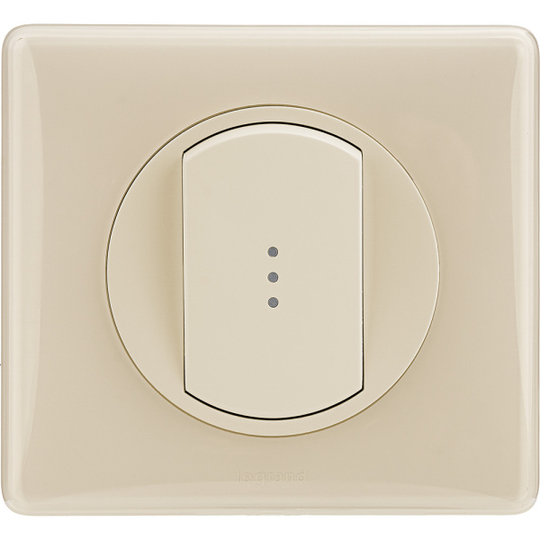 Купить Legrand Celiane2 Слоновая кость глянец Рамка 1-я (2 мод) 066621