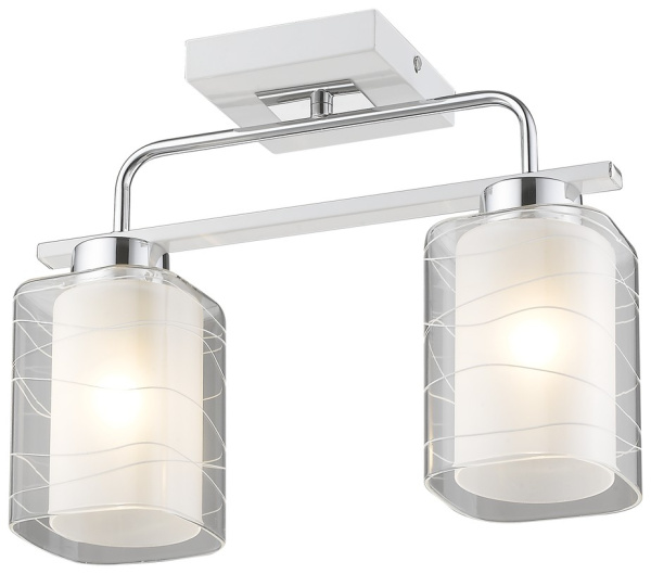 Velante 278-107-02, Светильник потолочный E27,2x60W