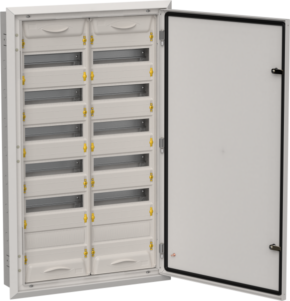 TITAN 5 Корпус мет. ЩРв-144 (2х72) 1005х625х130 IP31 сер IEK