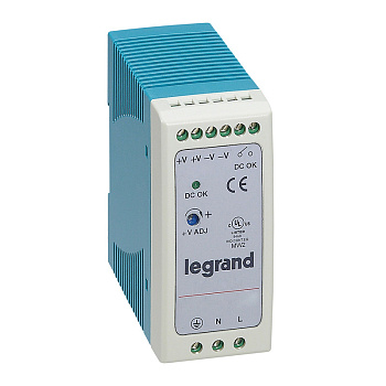 Legrand 1-фазный Импульсный источник питания 12В 20Вт 1,6A 146601