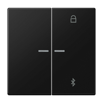 JUNG LS 990 Черный матовый Таймер универсальный Bluetooth LS1751BTSWM