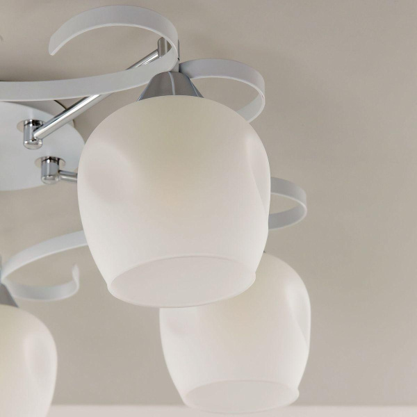 Купить Citilux CL171153 Сюзи Белая+Хром Светильник Люстра