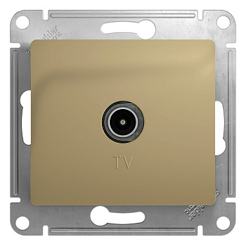 Systeme Electric Glossa Титан Розетка TV проходная 4DB