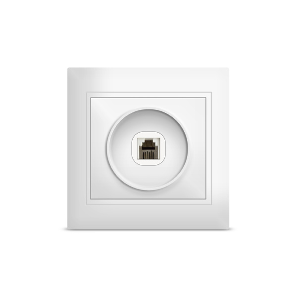 UNIVersal "Севиль" Розетка Бел TF С0034