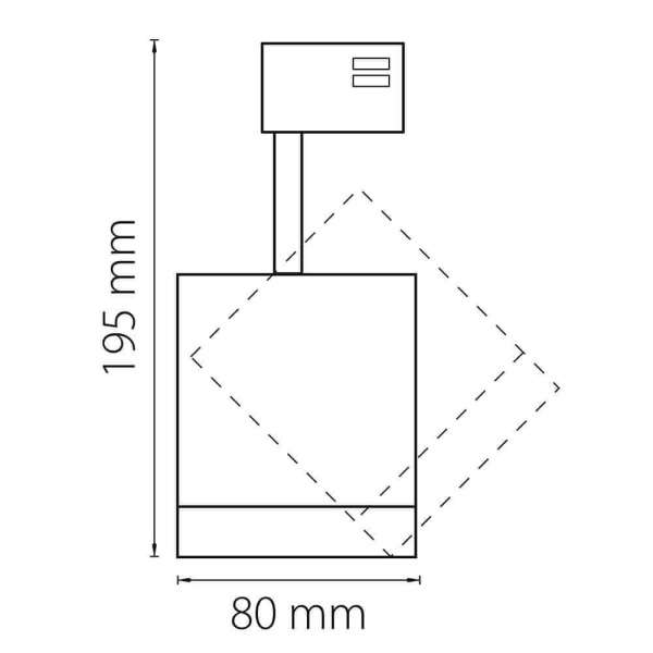 Купить Lightstar Светильник светодиодный для 3-фазного трека Canno Lightstar 301562