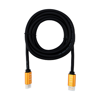 Кабель HDMI - HDMI 2.0 длина 3 метра (GOLD) Rexant 17-6105