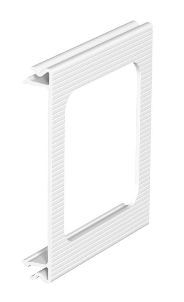 OBO Bettermann Приборная накладка для монтажа устройств 110x100 мм (ПВХ,белый) 6287520