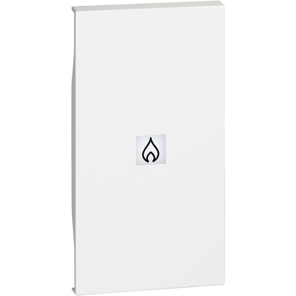BT Living now Белый Лицевая панель с символом нагреватель для выключ и переключ 2 мод KW01M2PN