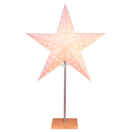 Eglo 233-05 Светильник STAR DOT, 1X25W, (E14) 220V, 43х65 см, картон, белый, дерево, природный, металл, с