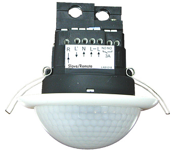 BEG Белый Датчик присутствия потолочный 360°, с доп. каналом (HVAC), диаметр действия 24м IP20 92148