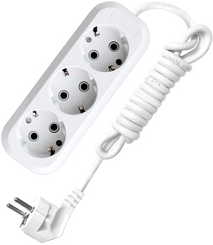 UNIVersal Е-303 Удлинитель 2м ПВС 3*1 3гн. с/з 9631976