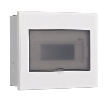 Dekraft Корпус встраиваемый прозр. дв. 1 ряд 9 мод. IP41 ЩРВ-М