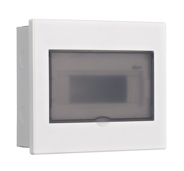 Dekraft Корпус встраиваемый прозр. дв. 1 ряд 9 мод. IP41 ЩРВ-М