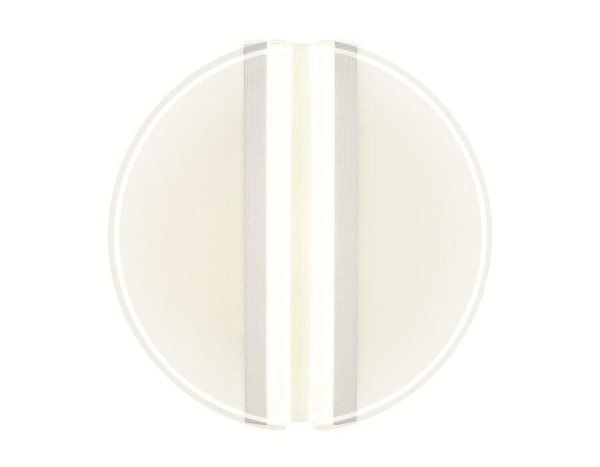 Купить Ambrella Потолочный светодиодный светильник с пультом FA613 WH белый 64W D520*80 (ПДУ РАДИО 2.4)