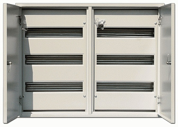 Dekraft Корпус металлический две двери 520х685х120 90 мод. IP31 ЩРН-90