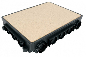 EKF PROxima Коробка напольная под лючок C-Line 12