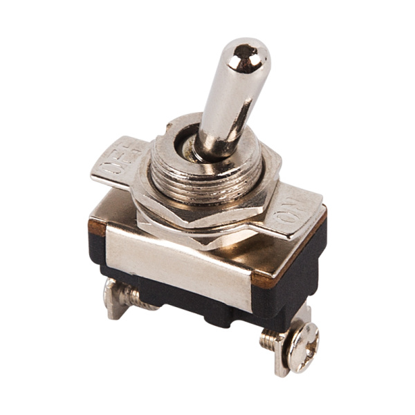 Тумблер 220V 10А (2c) ON-OFF однополюсный Mini (ASW-23) Индивидуальная упаковка 1 шт Rexant 36-4310-1