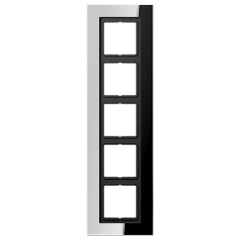 JUNG LS plus Блестящий Хром Рамка 5-ая LSP985GCR