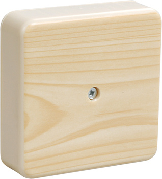 IEK Коробка распаячная КМ для о/п 75х75х28мм сосна