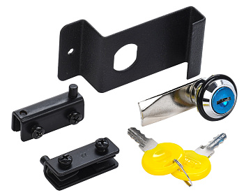 IEK LINEA WE ITK Набор аксессуаров для двери LINEA WE черный LWE05-HP