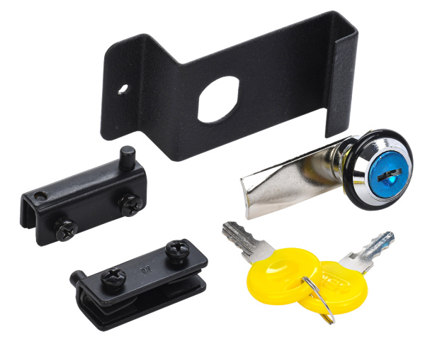 IEK LINEA WE ITK Набор аксессуаров для двери LINEA WE черный LWE05-HP