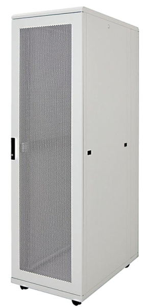 IEK LINEA S ITK Шкаф серв. 19", 42U, 800х1000, перф.двери сер. (место 1) LS35-42U81-PP-1