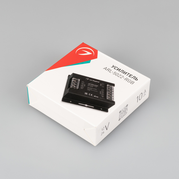 Купить Arlight Усилитель ARL-5022-RGB (12-24V, 3x10A, 360-720W) (IP20 Металл, 3 года) 027140
