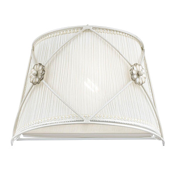 Maytoni Elegant Lea Жемчужный белый Бра 1xE14 40W ARM369-01-G Maytoni Elegant Lea Жемчужный белый Бра 1xE14 40W ARM369-01-G