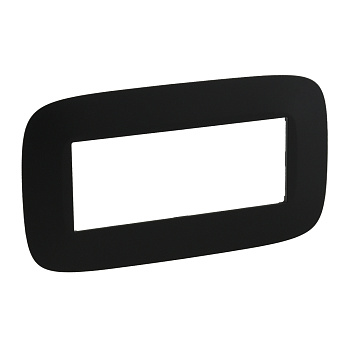 Legrand Valena ALLURE Матовый черный Рамка 5 мод 754406