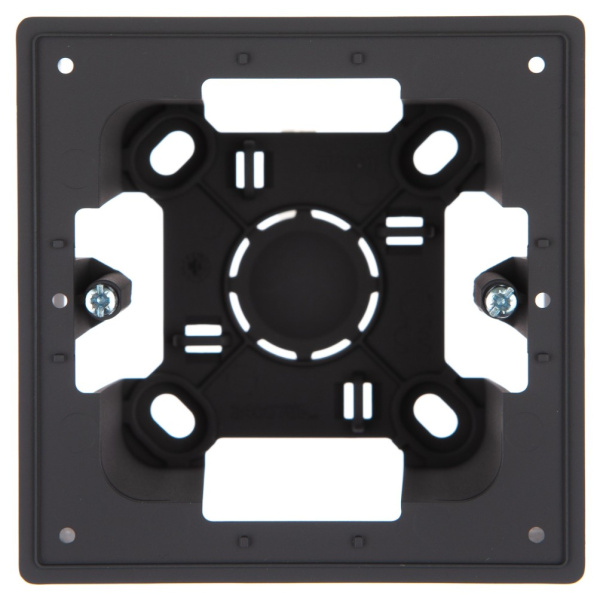 Simon 24 Графит Коробка монтажная для накладного монтажа на 1 модуль 2400751-038