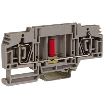 DKC HSCB.6GR, тестовый с разъединителем, серый , 6 кв.мм