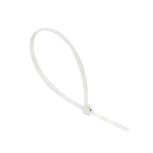 EKF PROxima Хомут нейлоновый со стальным зубом (б), 4x200 (100шт)