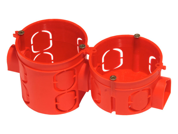 Купить Hegel Коробка монтажная д/сплош стен,внутр разм 64х60 мм, ниша: 68х62 мм, IP 20 (возможность стыковки) КУ1102