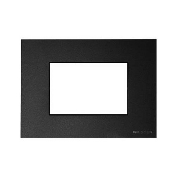 ABB NIE Zenit Антрацит Рамка итальянский стандарт на 3 модуля 2CLA247300N1801