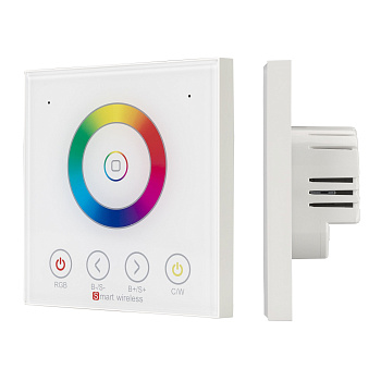 Arlight Панель ARL-2022-RGBW (12-24V, 4x4A, Sens) (IP20 Пластик, 3 года) 032360