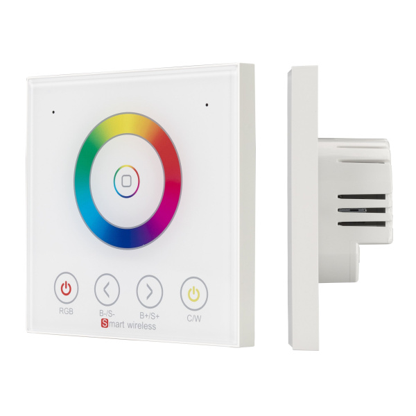 Arlight Панель ARL-2022-RGBW (12-24V, 4x4A, Sens) (IP20 Пластик, 3 года) 032360