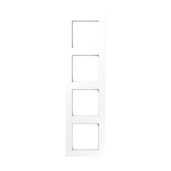JUNG Белая Рамка 4-ая; термопласт AC584BFWW