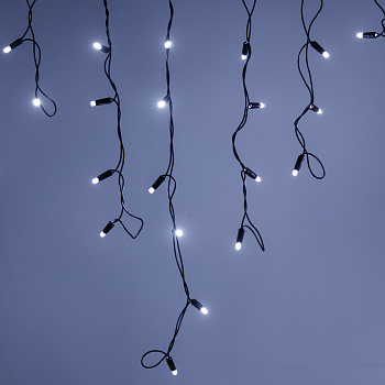 Arlight Светодиодная гирлянда ARD-EDGE-CLASSIC-2400x600-BLACK-88LED-FLASH WHITE (230V, 6W) (Ardecoled, IP65) 026012